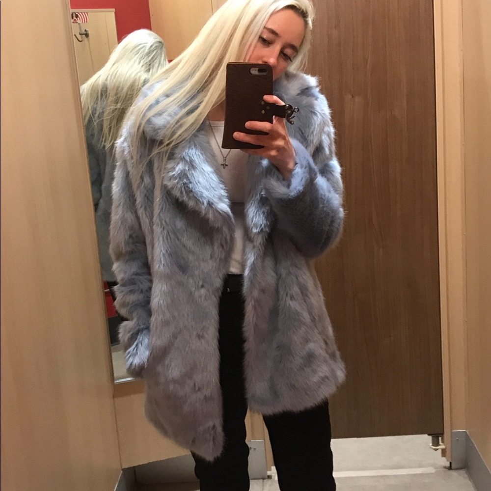 LOWEST Jakke Faux Fur Coat